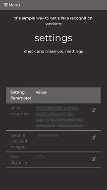 settings