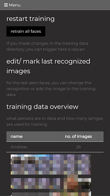 training images